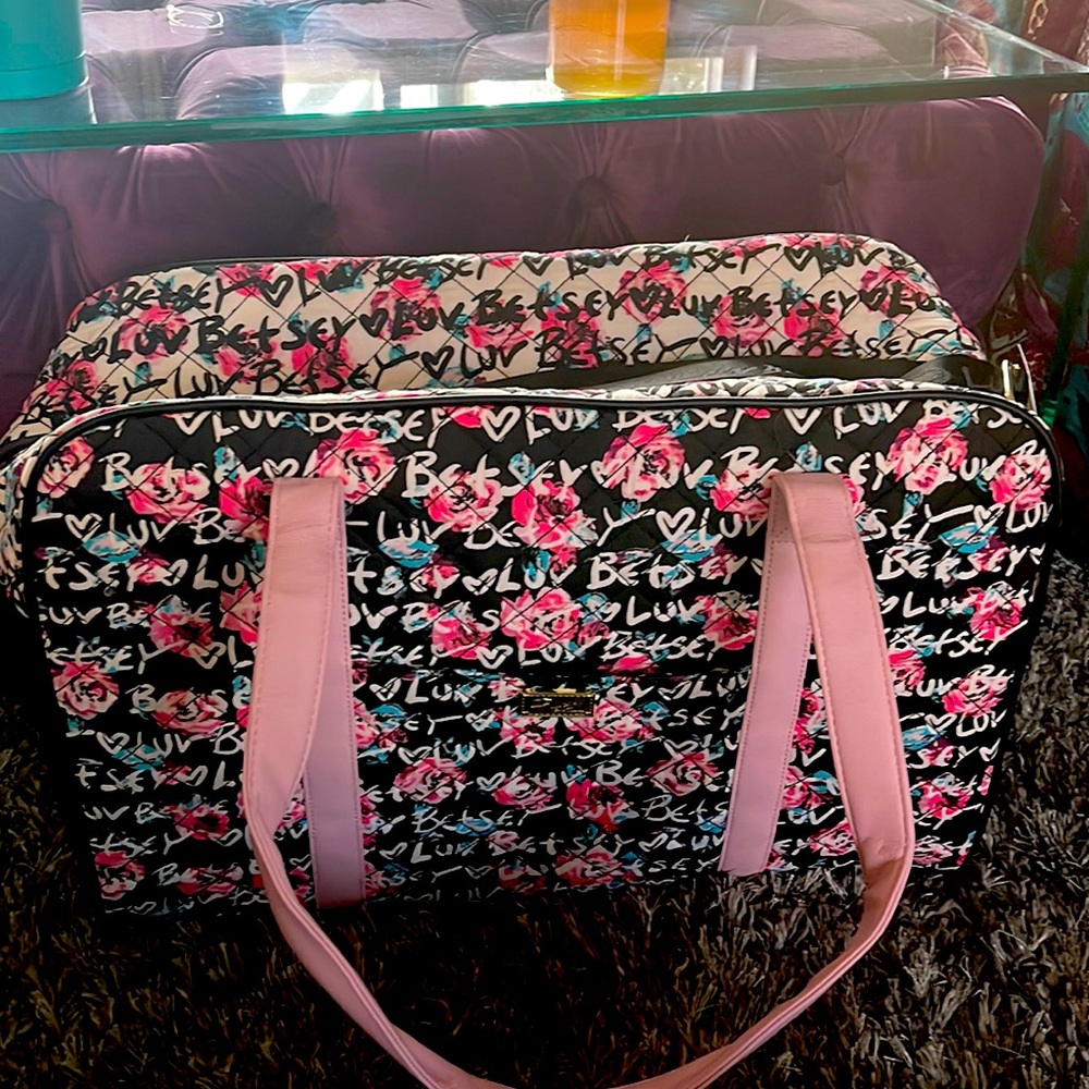Betsey Johnson Weekender Bag